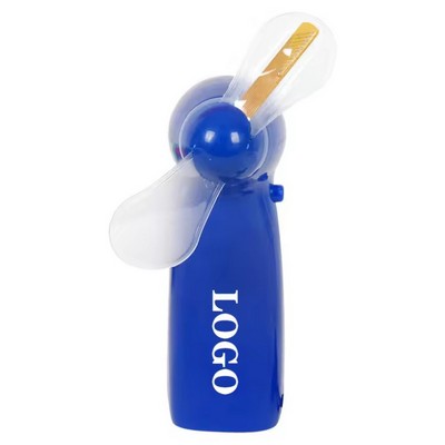 Message Editable Mini Flash LED Fan