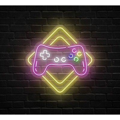 Gamer Joystick Neon Sign