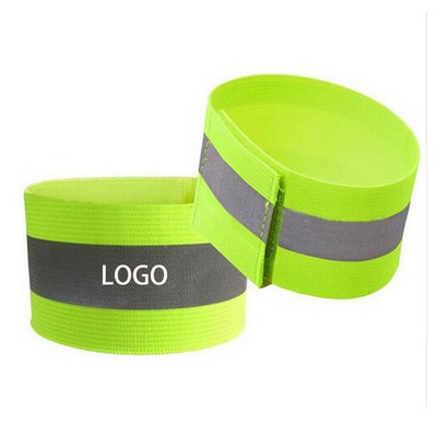 Adjustable Reflective Arm Bands for Runners