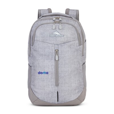 High Sierra® Swerve Pro Laptop Backpack - Silver Heather