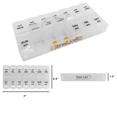 AM/PM 7 Days Pill Case