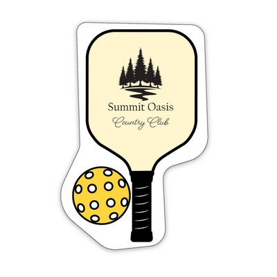 Pickleball Shaped NoteKeeper™ Magnet 35 Mil