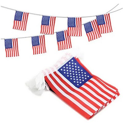 American String Flag Pennant Banners