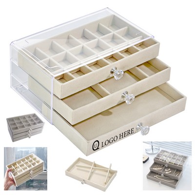 24 Grid Jewelry Tray Organizer