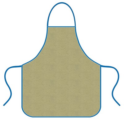 Deluxe Apron 28"x32" -Round corner -100% Natural Cotton Canvas