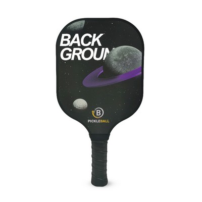 Carbon Fiber Pickleball Racket with EVA Handle rear cover