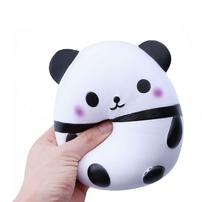 Slow-Rebound Smiling Panda Stress Relief Toy