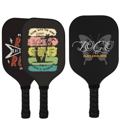 Full Color Pickleball Premium Fiberglass Racket