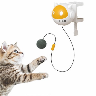 Automatic Lifting Cat Teaser Ball