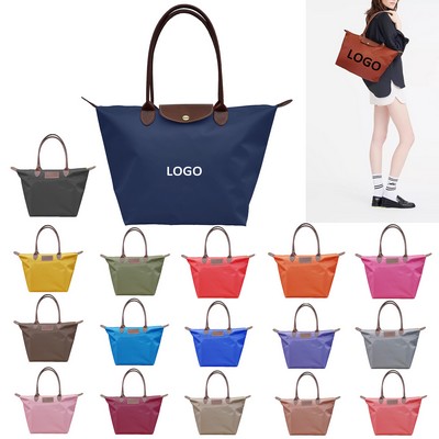 Custom Nylon Tote Shoulder Bag