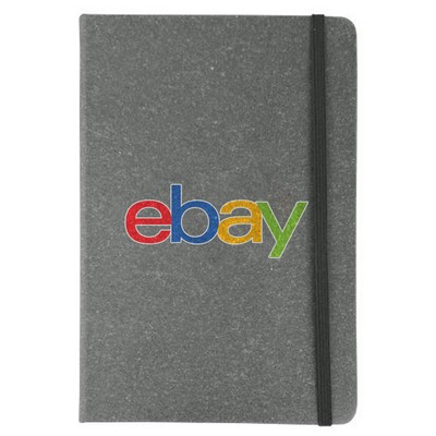 Premium Leather Cover Notebook with UV Print and Yarn-Dyed Ribbon Bookmark