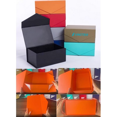 Folding Gift Box/One-piece Gift Box/Magnetic Clamshell Packing Box