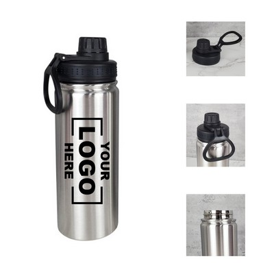 18 oz Alpine Flask Vacuum Insulated Water Bottle