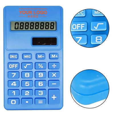 Compact 8 Digit Classic Mini Calculator Portable and Efficient