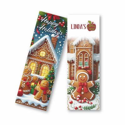 Happy Holidays Gingerbread Bookmark