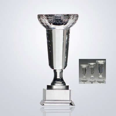 Crystal King Bowl Trophy (Large)