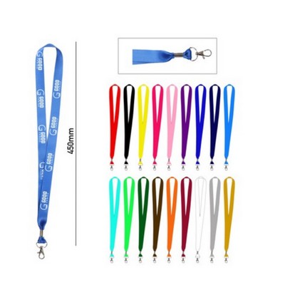 Colorful Lanyard with Lobster Claw Clip