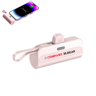 3300 MA Mini Capsule Wireless Power Bank