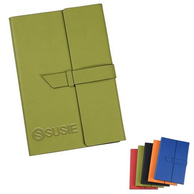 A5 Magnetic PU Leather Notebook