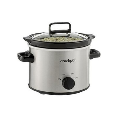 Crock-Pot® 2-Quart Classic Slow Cooker, Small Slow Cooker, Stainless Steel