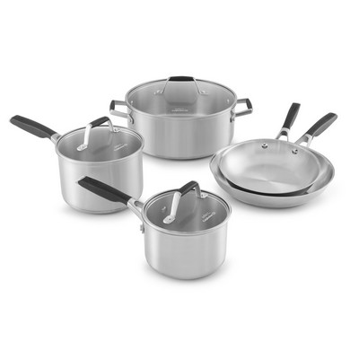 Calphalon Select By Calphalon Stainless Steel 8 Pc Cookware Set