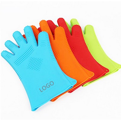 Large Silicone Gloves With Custom Logo