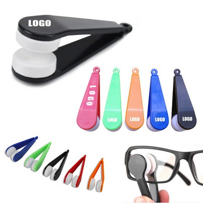 Microfiber Eyeglasses Cleaning Clip