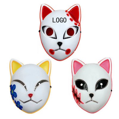 The LED Flash Anime Fox Luminous Mask