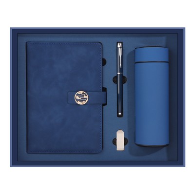 Business Gift Set Journal Pen Cup USB Flash Drive