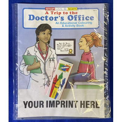 A Trip to the Doctor's Office Coloring Book Fun Pack