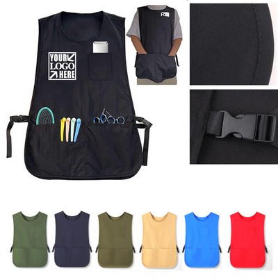 Unisex Apron Vest With Pockets