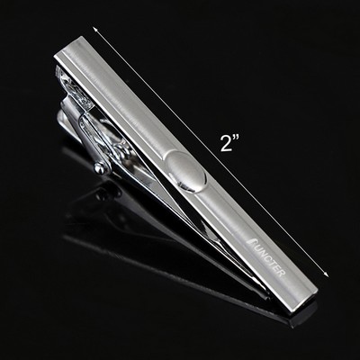 2" L Necktie Clip Tie Bar for Men's Skiny Necktie-#1