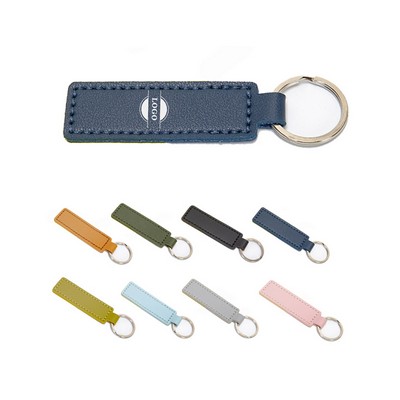 Durable Leather Keychain