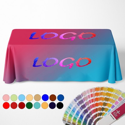 6Ft Custom Full-Color Table Cover