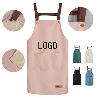 Kitchen Apron With Two Pockets