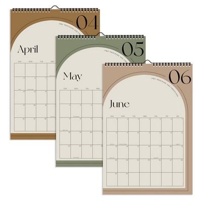 Itinerary Planning Hanging Calendar