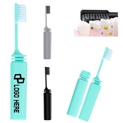 Travel Potable Removable Toothbrush W/ Box