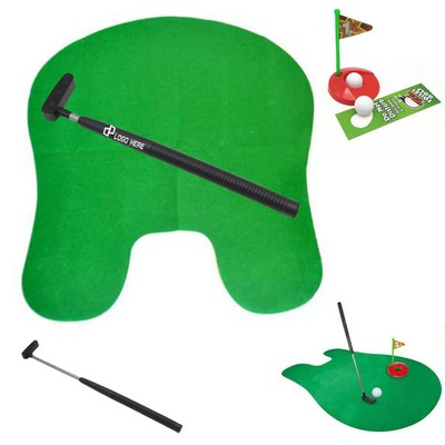 All In One Potty Golf Putter Set