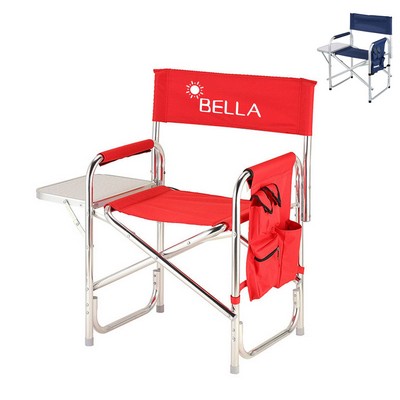 Camping Director Chair with Armrest