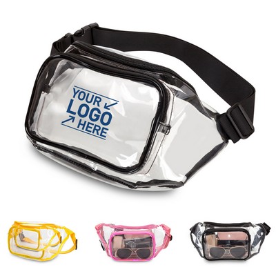 Clear PVC Fanny Pack/Waist Bag