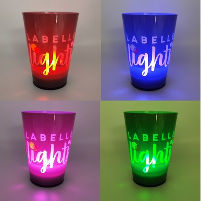 14oz Multi Colors Light Water Activated Light Up Cup