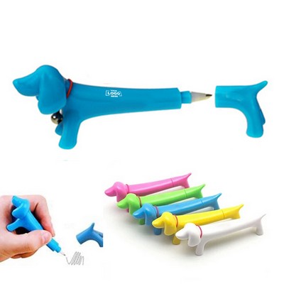 Dog-Themed Plastic Ballpoint Pen for Pet Lovers