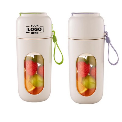 Portable Personal Blender with Straw and Handle