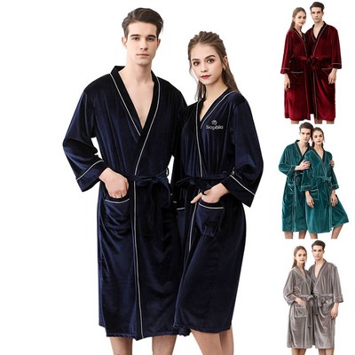 Velour Luxurious Bath Robes