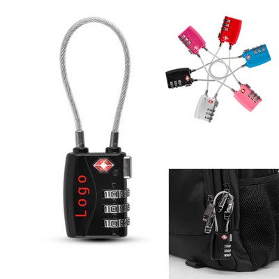 Combination Travel Cable Lock