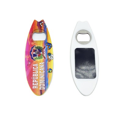 Surfboard Magnetic Bottle Opener