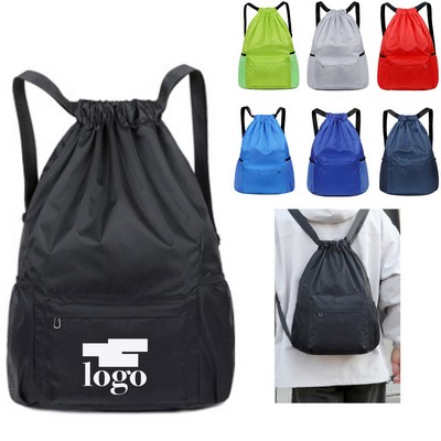 Drawstring Backpack Bag