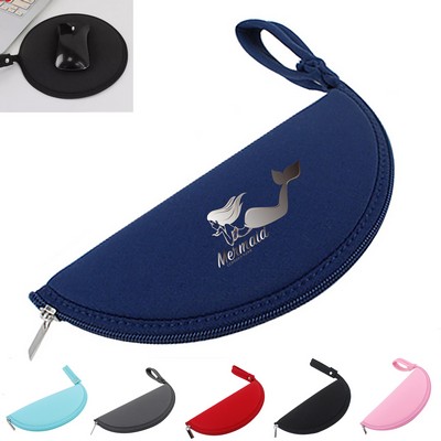 Portable Zipper Pouch Mousepad