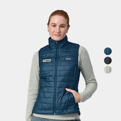 Patagonia® Nano Puff Women's Recycled Vest & Fair Trade Certified