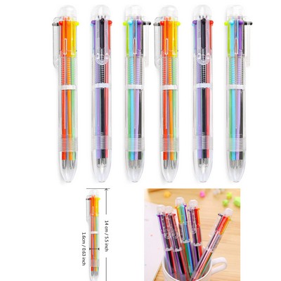 Cool Retractable Fine Point Pastel Pens Fun Multicolor Pen